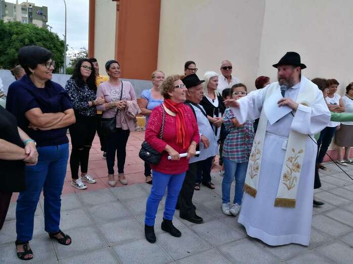 Luis Laborda, párroco de San Juan Bosco/TA.